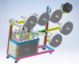 KN95 semi-automatic face mask machine